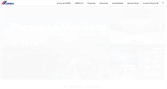 Desktop Screenshot of cemexmexico.com